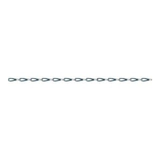 PÖSAMO Pattentkette mess.-verch. 0,4mm Ro.50m (130x60)