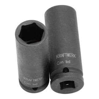 Kraftwerk - 1/2' Tiefe Schlag-stecknuss 9 Mm