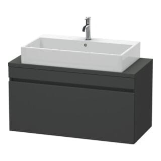 Duravit Waschtischunterschrank Com DuraStyle 100x47,8cm, graph ma, f Kons, 1 Auszug