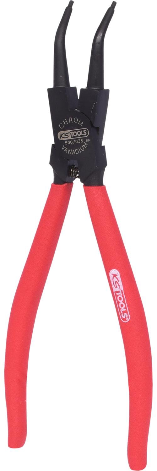 KS Tools Radlager-Sicherungszange, abgewinkelt, 240mm