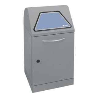 Stumpf - Sortsystem Modul-vario 45, Graualu-struktur, Verzinkter Innenbehälter, 45 Liter