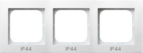 Schalterrahmen Ospel Rh-3g/00 Ip44 Thermoplastik