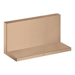 hansgrohe Ablage Axor Starck 240x120mm, brushed red gold