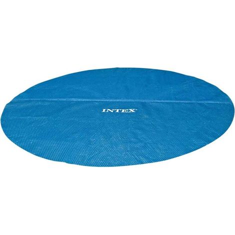 Blaue Solar-poolabdeckung, 290 Cm, 120 Mikron Polyethylen. Für Pools Mit 305 Cm Durchmesser. Spart Heizkosten Und Verlängert Die Badesaison.