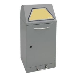 Stumpf Sortsystem Modul-Vario 60, graualu-struktur ProSlide-System, 60 Liter, Trethebel