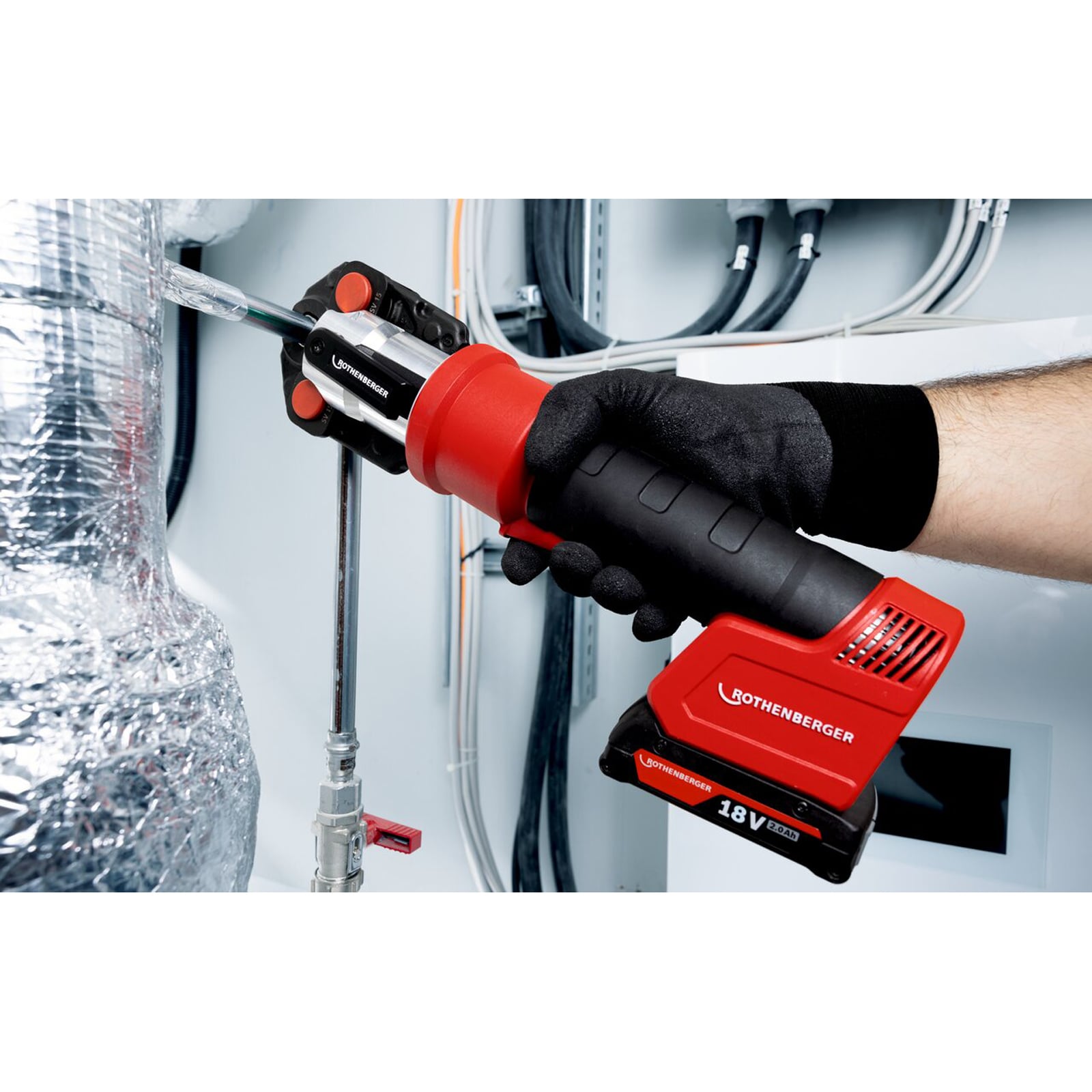 Rothenberger Romax Nano Ijaws Set, M, 15-22-28mm, 2ah, Ampshare - 1000005492