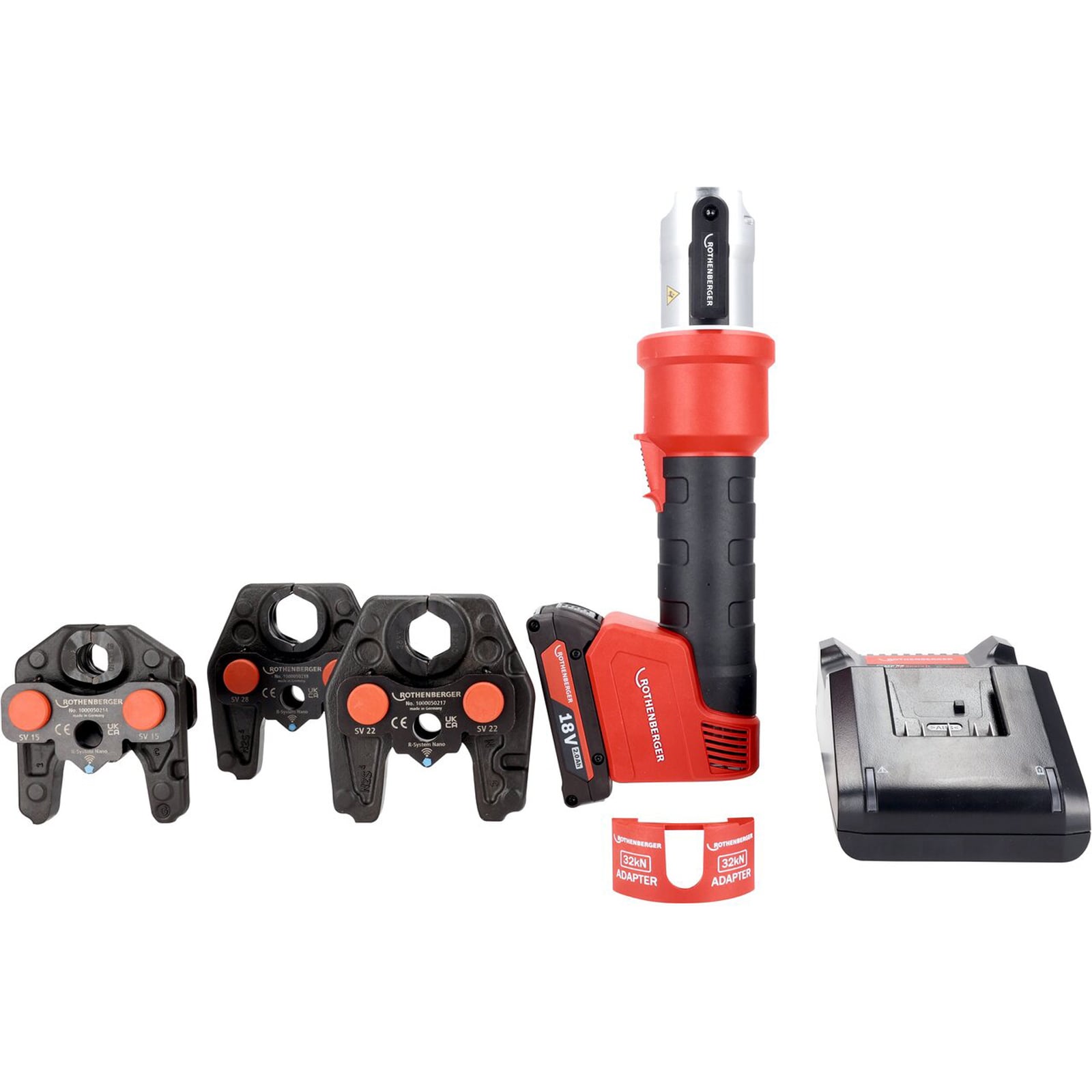 Rothenberger Romax Nano Ijaws Set, Sv, 15-22-28mm, 2ah, Ampshare - 1000005494