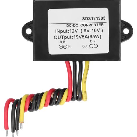 Convertisseur Cc 12v Boost 19v, Adaptateur Paso Étanche Pour L'Alimentation, Convertisseur De Poussée De Performance 95w, Pour Les Applications Robotiques Et Les Systèmes D'Énergie Solaire
