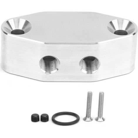 Accessoire De Moteur De Voiture De Plaque D'Adaptateur De Relocalisation De Capteur De Pression D'Huile Adapté Au Filetage M16-1.5 De Camion Ls.