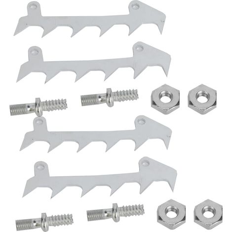 Lot 2 Kits Écrous Pointes Boulon Pare-chocs Acier – Pour Stihl 017 018 021 023 025 Ms170 Ms180 Ms192t