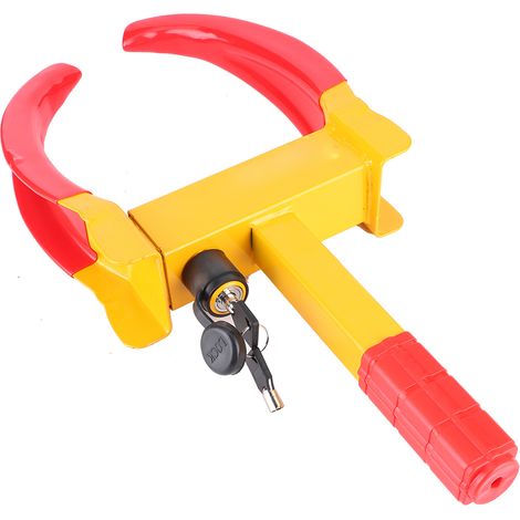 Dioche Pince De Roue De Caravane Antivol De Verrouillage De Roue, Pince De Serrage De Pneu De Coffre, Remorque Pour Remorquage De Camion De Voiture, Convient Aux Roues À 8 Trous D'Environ 175 À 240