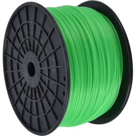 Ligne De Coupe-bordure De 2mm, Tondeuse À Gazon Ronde Verte Pour Husqvarna 372m / 1220,5 Pieds