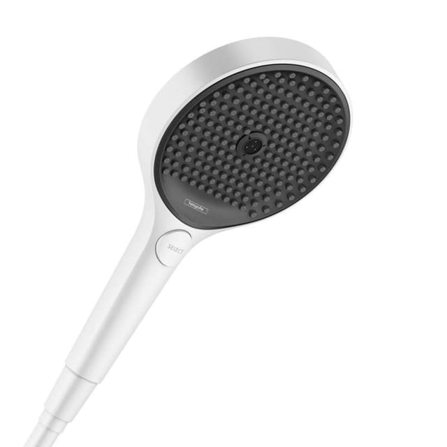 hansgrohe Handbrause Rainfinity 130 EcoSm. 130mm Brausekopf, 3jet, DN 15, mattweiß
