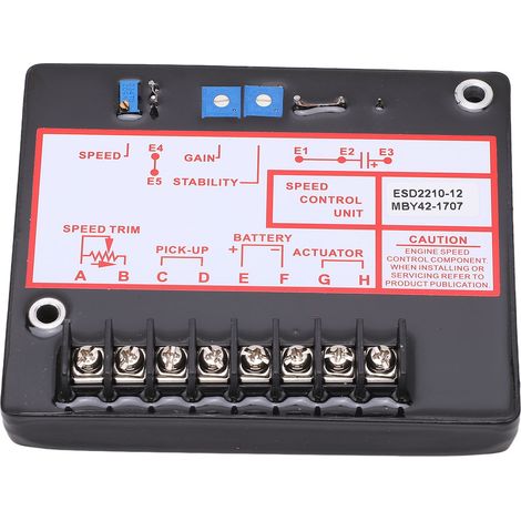 Esd2210 12 Générateur Moteur Du Moteur Panneur De Constant Contrôle Electronique Contrôleur De Spière Dc12-24v