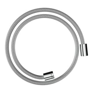 hansgrohe Textilbrauseschlauch 1250mm, Mut. beids. zylindrisch, chrom