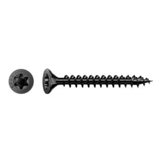 Spax Senkkopf T-STAR+ 4,5 x 20 Schwarz verzinkt HP