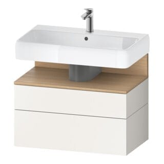 Duravit Waschtischunterschrank Qatego 79x47x59cm, E na/we m, 1 Kast, m B