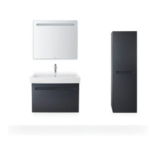 Duravit Halbhochschrank No. 1 40x36x132cm, 4 Fachb., T. re, graph Matt