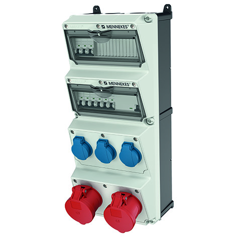 Mennekes Steckdosen-Kombination AMAXX 940008