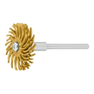 3M Scotch-Brite Bristle-Brush Typ C⌀ 25 mm Set 24-teilig, Schaft-⌀ 3 mm, RB-ZB, Körnung: 80