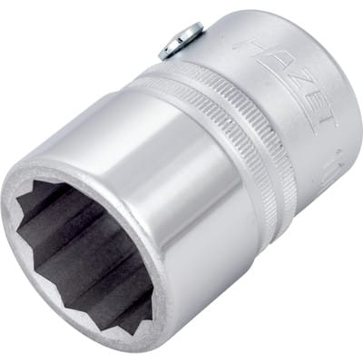 HAZET Doppel-6-Kant-Steckschlüssel-Einsatz 1000AZ-1 s: 1" Vierkant hohl 20 mm (3/4")