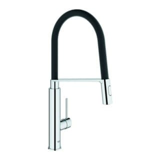Grohe Spültisch-Einhebelmischer Concetto chrom, herausziehbare Profibrause