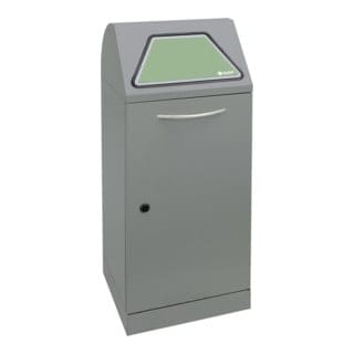 Stumpf Sortsystem Modul-Vario 75 graualu-struktur, verzinkter Innenbehälter, 75 Liter