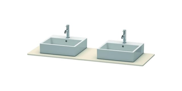 Duravit Konsole XSquare 160x55cm, T, m 2 Auss, Beck. beids.