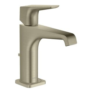 hansgrohe Waschtisch-Einhebelmischer 130 Axor Citterio E A 143mm, m HG Zugst.Abl.Gar., brush. ni.