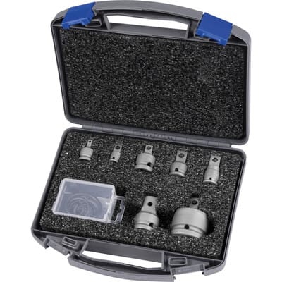 ASW Kraft-Vergrößerungsstück- und Reduzierstück-Satz 1/4-3/4" 6-teilig