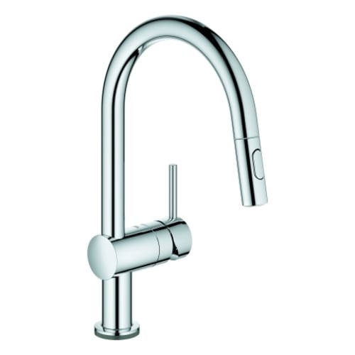 Grohe Spültisch-Einhebelmischer Minta Touch chr, el, herausziehbare Dual-Spülbrause
