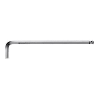PB Swiss Tools 6-kant-Winkelschraubendreher, lang verchromt 5/64 Zoll