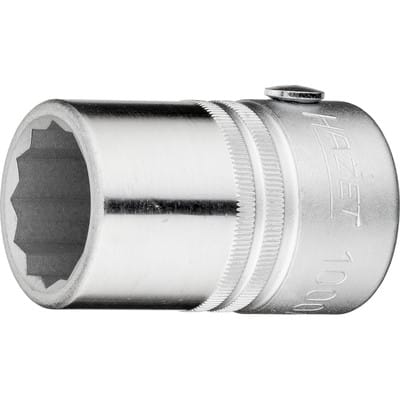 HAZET Doppel-6-Kant-Steckschlüssel-Einsatz 1000AZ s: 7/8" Vierkant hohl 20 mm (3/4")