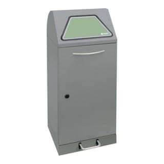 Stumpf - Sortsystem Modul-vario 75, Graualu-struktur Proslide-system, 75 Liter, Trethebel