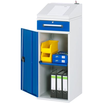 Rau Beistellschrank-Stehpult - Modell 02 BxTxH 450x520x1110/1220mm