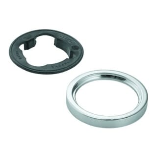 Grohe Rosette 48603 für WT-Batterien ohne Zugstange rund chrom