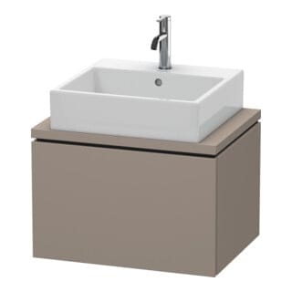 Duravit Waschtischunterschrank Compact L-Cube 62x47,7cm, bas. ma, f Konsole, 1 Auszug