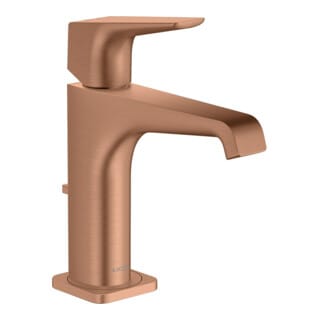 hansgrohe Waschtisch-Einhebelmischer 130 Axor Citterio E A 143mm, m HG ZugstAblGar, brush. r gol