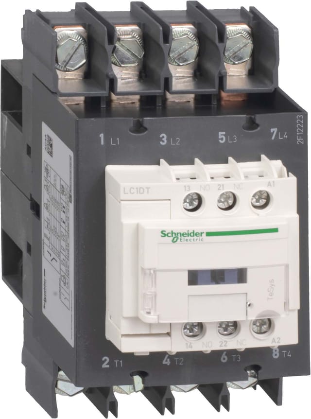 Schneider Electric Leistungsschütz 4P,60A,230V 50/60HZ LC1DT60AP7