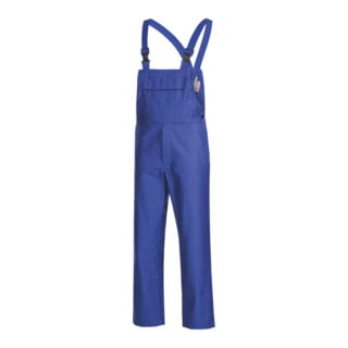 HB Tempex Schweißerschutz-Latzhose PROBAN, royalblau, Konfektionsgröße 102