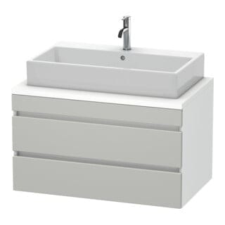 Duravit Waschtischunterschrank DuraStyle 90x54,8cm, betgr/we ma, f Kons, 2 SchKa.