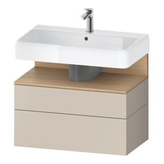 Duravit Waschtischunterschrank Qatego 79x47x59cm, E na/tau m, 1 Kast, m B