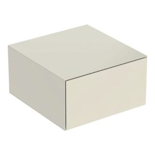 Geberit Seitenschrank One 45x24,5x47cm, 1 L, sand-grau/l hochgl.