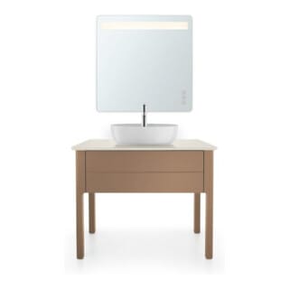 Duravit Waschtisch-Einhebelmischer S C.1 Ausl. 91mm, o. Zugst.-Ablaufgarn., chrom