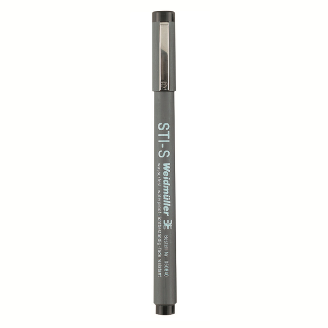 Weidmüller Beschriftungsstift Waterproof sw STI#0508401694