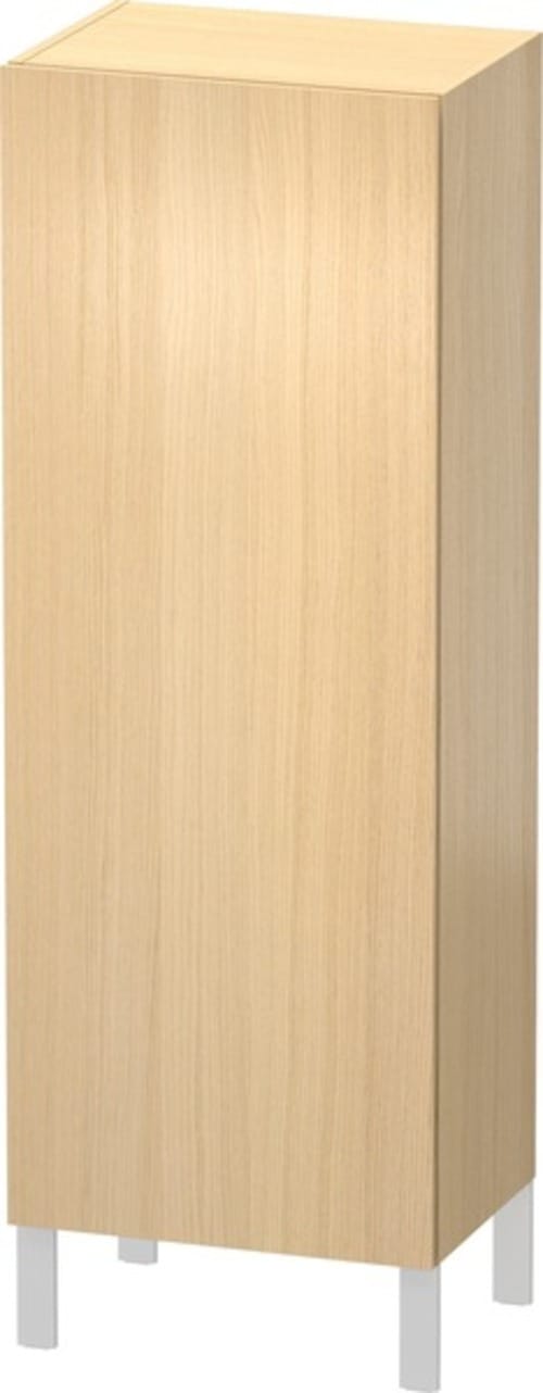Duravit Halbhochschrank L-Cube 50x36,3x132cm, Tür li, mediterane eiche