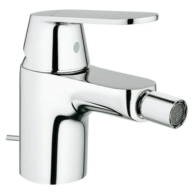 Grohe Bidet-Einhebelmischer Eurosmart Cosmopolitan chrom, mit Ablaufgarnitur