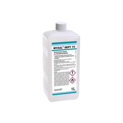Myxal SEPT 70 Desinfekt. parfümfrei 1L Hartflasche