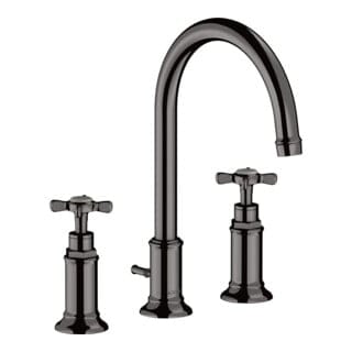hansgrohe 3-Loch-Waschtischarmatur 180 Axor Montreux A 175mm, m Kreuz, ZugstAblGar, po bla vc