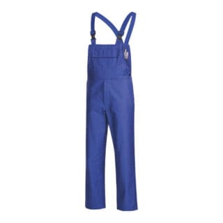 HB Tempex Schweißerschutz-Latzhose PROBAN, royalblau, Konfektionsgröße 52